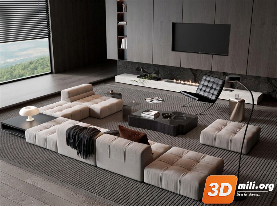 Sofa Minotti Skp Files 